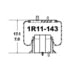 1R11-143 by CONTINENTAL AG - [FORMERLY GOODYEAR] Air Spring Rolling Lobe