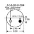 1R11-143 by CONTINENTAL AG - [FORMERLY GOODYEAR] Air Spring Rolling Lobe