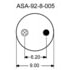 1R12-261 by CONTINENTAL AG - [FORMERLY GOODYEAR] Air Spring Rolling Lobe