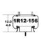 1R12-156 by CONTINENTAL AG - [FORMERLY GOODYEAR] AIR SPRING