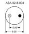 1R12-182 by CONTINENTAL AG - [FORMERLY GOODYEAR] Air Spring Rolling Lobe