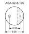 1R12-462 by CONTINENTAL AG - [FORMERLY GOODYEAR] Air Spring Rolling Lobe