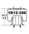 1R12-396 by CONTINENTAL AG - [FORMERLY GOODYEAR] Air Spring Rolling Lobe