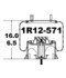 1R12-571 by CONTINENTAL AG - [FORMERLY GOODYEAR] Air Spring Rolling Lobe