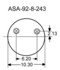 1R13-109 by CONTINENTAL AG - [FORMERLY GOODYEAR] AIR SPRING