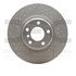644-31113 by DYNAMIC FRICTION COMPANY - GEOSPEC Coated Rotor - Dimpled and Slotted
