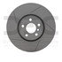 644-32019 by DYNAMIC FRICTION COMPANY - GEOSPEC Coated Rotor - Dimpled and Slotted