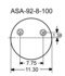 1R14-127 by CONTINENTAL AG - [FORMERLY GOODYEAR] Air Spring Rolling Lobe