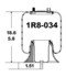 1R8-034 by CONTINENTAL AG - [FORMERLY GOODYEAR] Air Spring Rolling Lobe