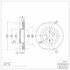 900-11011 by DYNAMIC FRICTION COMPANY - Hi- Carbon Alloy GEOMET Coated