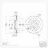 900-11023 by DYNAMIC FRICTION COMPANY - Hi- Carbon Alloy GEOMET Coated