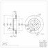 900-13022 by DYNAMIC FRICTION COMPANY - Hi- Carbon Alloy GEOMET Coated