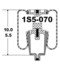 1S5-070 by CONTINENTAL AG - [FORMERLY GOODYEAR] Air Spring Sleeve