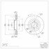 900-31054D by DYNAMIC FRICTION COMPANY - Hi- Carbon Alloy GEOMET Coated