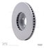 900-31100DA by DYNAMIC FRICTION COMPANY - Hi- Carbon Alloy GEOMET Coated w/ Aluminum Hat