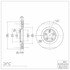 900-20020 by DYNAMIC FRICTION COMPANY - Hi- Carbon Alloy GEOMET Coated