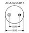 2B12-307 by CONTINENTAL AG - [FORMERLY GOODYEAR] AIR SPRING