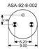 2B12-309 by CONTINENTAL AG - AIR SPRING