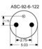 2B7-548 by CONTINENTAL AG - [FORMERLY GOODYEAR] Air Spring Bellows