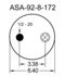 2B9-254 by CONTINENTAL AG - [FORMERLY GOODYEAR] AIR SPRING