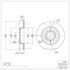 900-74055 by DYNAMIC FRICTION COMPANY - Hi- Carbon Alloy GEOMET Coated