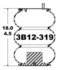 3B12-319 by CONTINENTAL AG - [FORMERLY GOODYEAR] AIR SPRING