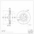 900-72043 by DYNAMIC FRICTION COMPANY - Hi- Carbon Alloy GEOMET Coated