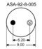 3B12-303 by CONTINENTAL AG - [FORMERLY GOODYEAR] Air Spring Bellows