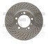 920-02032D by DYNAMIC FRICTION COMPANY - Hi-Carbon Alloy Rotor - Drilled