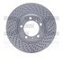 920-02035D by DYNAMIC FRICTION COMPANY - Hi-Carbon Alloy Rotor - Drilled
