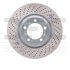 920-02040D by DYNAMIC FRICTION COMPANY - Hi-Carbon Alloy Rotor - Drilled