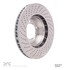 920-02046D by DYNAMIC FRICTION COMPANY - Hi-Carbon Alloy Rotor - Drilled