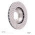 920-02045D by DYNAMIC FRICTION COMPANY - Hi-Carbon Alloy Rotor - Drilled
