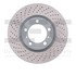 920-02051D by DYNAMIC FRICTION COMPANY - Hi-Carbon Alloy Rotor - Drilled