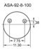 3B14-464 by CONTINENTAL AG - [FORMERLY GOODYEAR] Air Spring Bellows