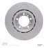 920-02066D by DYNAMIC FRICTION COMPANY - Hi-Carbon Alloy Rotor - Drilled