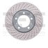 920-02069D by DYNAMIC FRICTION COMPANY - Hi-Carbon Alloy Rotor - Drilled