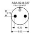 1R11-066 by CONTINENTAL AG - [FORMERLY GOODYEAR] Air Spring Rolling Lobe