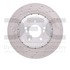 92031091D by DYNAMIC FRICTION COMPANY - HICARB COATED ROTOR DRILD