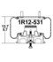 1R12-531 by CONTINENTAL AG - [FORMERLY GOODYEAR] Air Spring Rolling Lobe