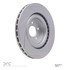 910-39019 by DYNAMIC FRICTION COMPANY - Hi-Carbon Alloy Rotor - Slotted