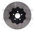 910-40036A by DYNAMIC FRICTION COMPANY - Hi-Carbon Alloy Rotor - Slotted - Aluminum Hat