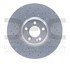 920-63152 by DYNAMIC FRICTION COMPANY - Hi-Carbon Alloy Rotor - Drilled