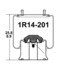 1R14-201 by CONTINENTAL AG - [FORMERLY GOODYEAR] Air Spring Rolling Lobe