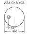 1R12-644 by CONTINENTAL AG - [FORMERLY GOODYEAR] Air Spring Rolling Lobe