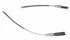 BC94901 by RAYBESTOS - Brake Parts Inc Raybestos Element3 Parking Brake Cable