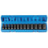 1213MSD by GREY PNEUMATIC - 13 Pc. 3/8'' Drive 6 Point Metric Semi–Deep Socket Set