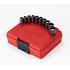 1820 by SUNEX TOOLS - 1/4" Dr. 10 Piece Magnetic Impact Socket Set