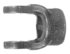74103 by BUYERS PRODUCTS - Power Take Off (PTO) End Yoke - 1-1/8 in. Round Bore with 1/4 in. Keyway