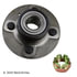 051-6122 by BECK ARNLEY - HUB AND BEARING ASSY